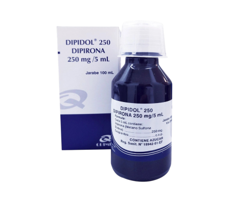 DIPIDOL 250MG JARAB FRASCO X 100ML