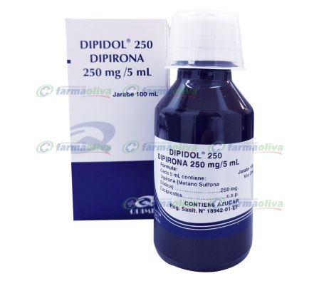 DIPIDOL 250MG JARAB FRASCO X 100ML
