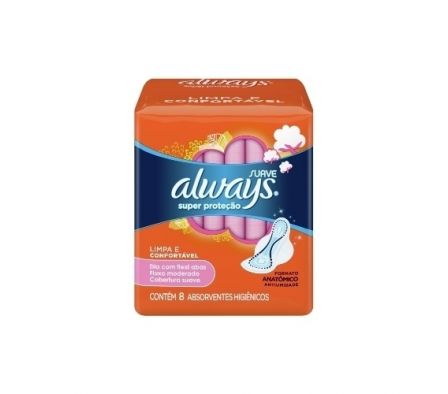 ALWAYS SUPER PROTECCION SUAVE C/ALAS X 8/18