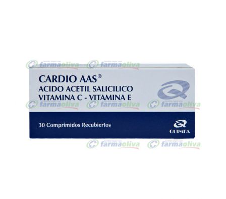 CARDIO AAS 125MG COMP. CAJA X 30