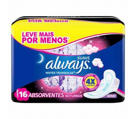 ALWAYS NOCHE SUAVE T3 C/ ALAS X16UN