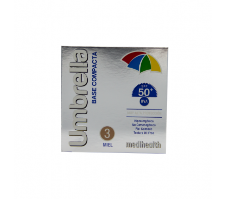 UMBRELLA BASE COMPACTA MIEL 3 PO-DR ESTUCHE X 11GR