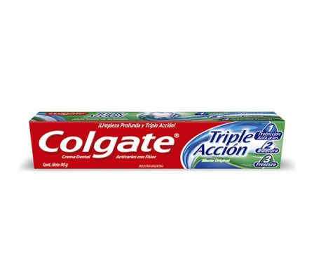 COLGATE C.D. TRIPLE ACCION 90 GR.