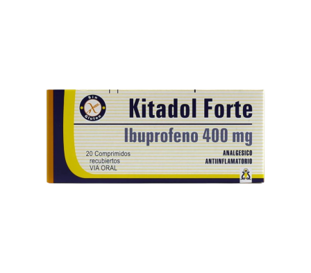KITADOL FORTE 400 MG CAJA X 20