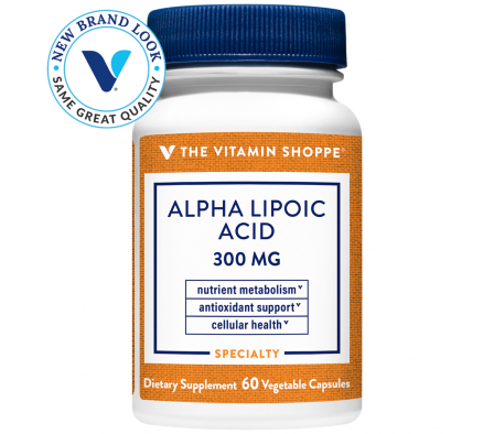 VITAMIN S. ALPHA LIPOIC ACID 300MG X 60 CAPSULAS.