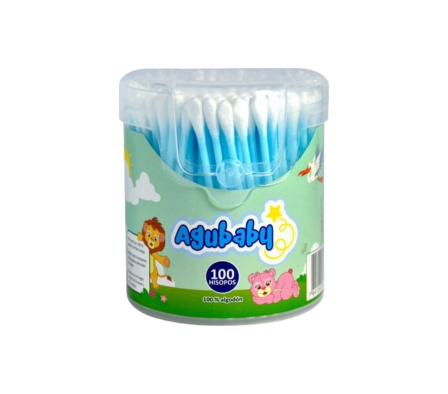 AGUBABY HISOPOS X 100 UNI. REF2150
