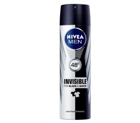 NIVEA DEO.SPRAY FM X 150 ML.INVISIBLE B&W P. R.0239