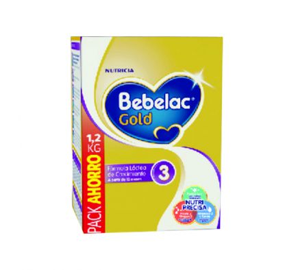 BEBELAC GOLD 3  X 1.200 GR