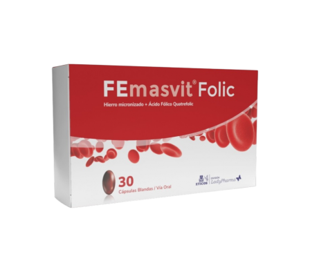 femasvit folic  cap-b caja x 30