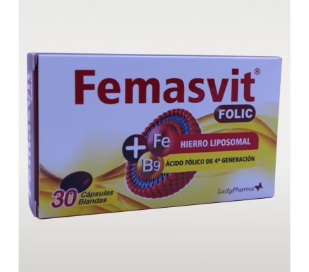FEMASVIT FOLIC  CAP-B CAJA X 30