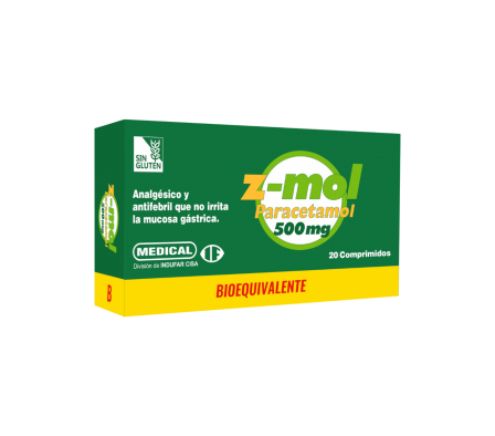 Z-MOL 500MG COMP. CAJA X 20