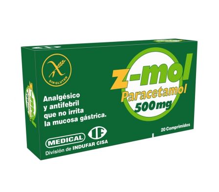 Z-MOL 500MG COMP. CAJA X 20