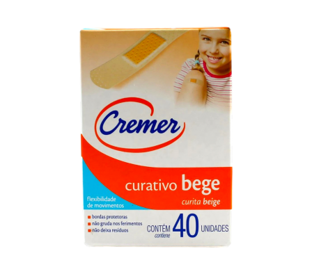 cremer curita beige x 40 unidades