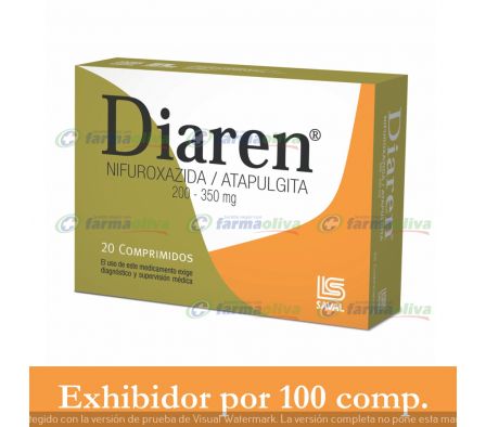 DIAREN (100) X 10 COMPRIMIDOS