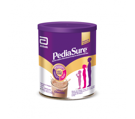 PEDIASURE COMPLETE  SP-OR FRASCO X 400GR SB CHOCOLATE