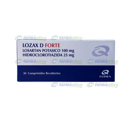 LOZAX D FORTE CO-RV CAJA X 30
