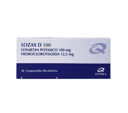 LOZAX D 100MG CO-RV CAJA X 30