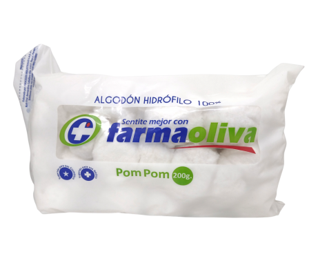 ALGODON POMPOM FO X 200 GR (PROIN)