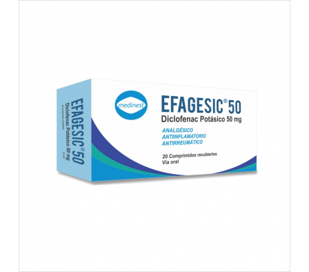 EFAGESIC 50MG COMP. CAJA X 20
