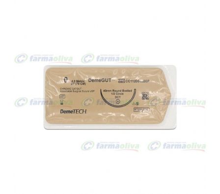 CATGUT CROMADO O/ DCT OG