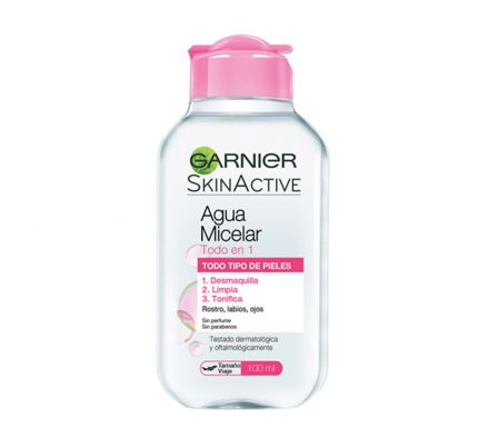 GARNIER SKINACTIVE AGUA MICELAR DESMAQUILLANTE 100 ML