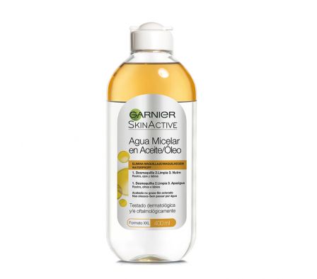 GARNIER SKINACTIVE AGUA MICELAR EN ACEITE 400ML