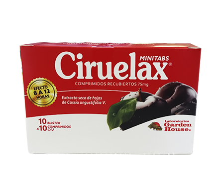 CIRUELAX MINITABS BLISTER X 10 COMP