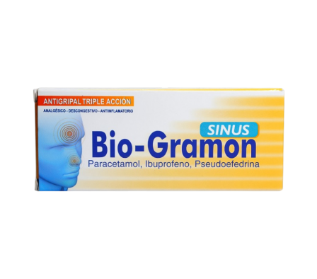 BIOGRAMON SINUS  COMP. CAJA X 10