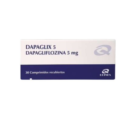 DAPAGLIX 5 MG CAJA X 30 COMPRIMIDOS
