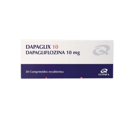 DAPAGLIX 10 MG CAJA X 30 COMPRIMIDOS