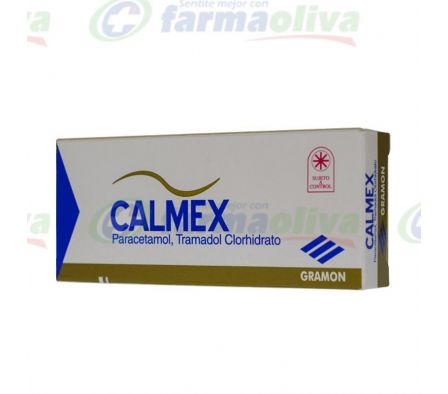 CALMEX 37.5MG CO-RV CAJA X 20
