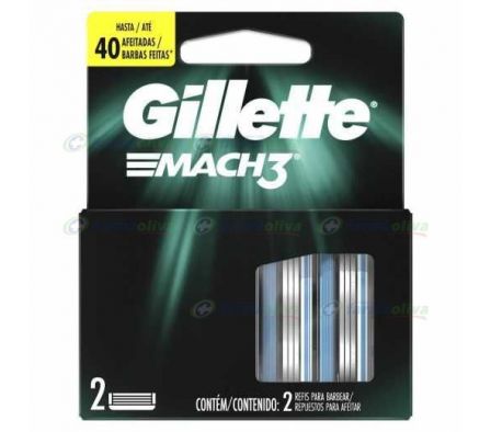 GILLETTE RPTO.MACH 3  X2