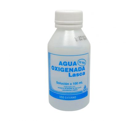 AGUA OXIGENADA  X 100 ML. LASCA.