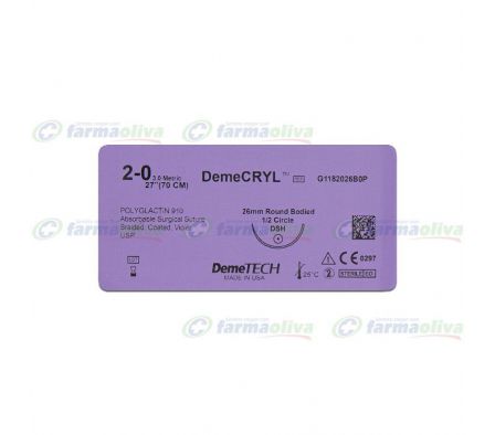 VICRYL DEMECRYL 2-0 DSH (DPM)
