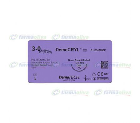 VICRYL DEMECRYL 3-0 DSH(DPM)