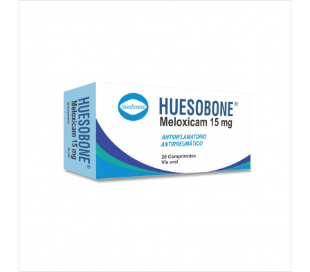 HUESOBONE 15MG COMP. CAJA X 20