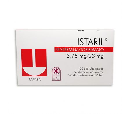 ISTARIL 3,75/23MG CAPS CAJA X 30