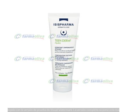 TEEN DERM HIDRATANTE POMO X 40ML.