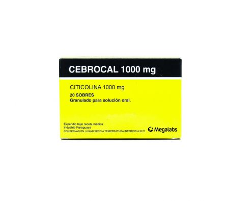 CEBROCAL 1000MG PO-GR SOBRE X 20
