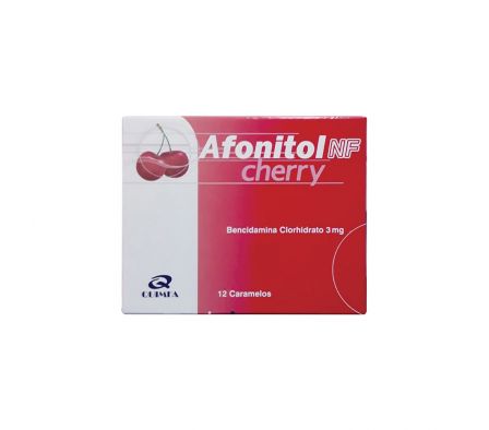 AFONITOL CHERRY CARAM CAJA X 12