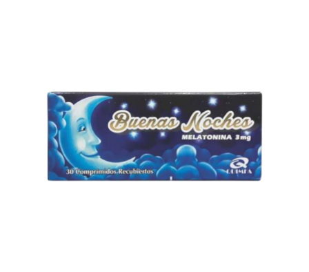 BUENAS NOCHES 3 MG  CAJA X 30 COMPRIMIDOS