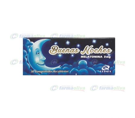 BUENAS NOCHES 3 MG  CAJA X 30 COMPRIMIDOS