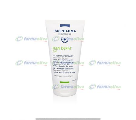 TEEN DERM GEL LIMPIADOR EXFOLIANTE POMO X 150GR.