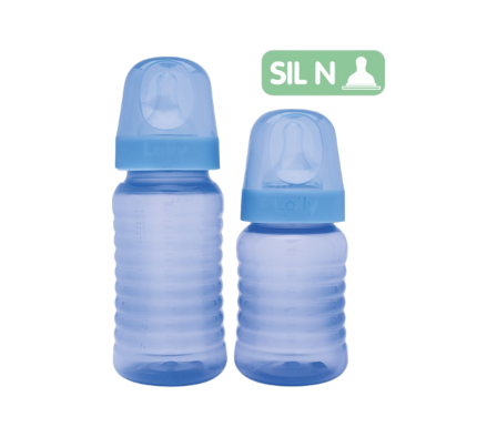 LOLLY KIT BIBERONES AZUL 2UN 340 ML 160 ML