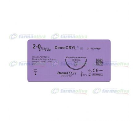 VICRYL DEMECRYL 2-0/DCT OG (DPM)