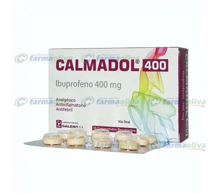 CALMADOL 400MG CO-RV CAJA X 10