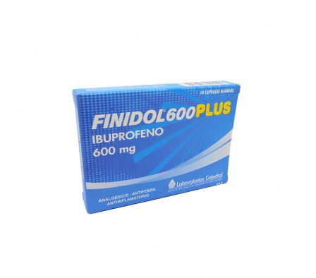FINIDOL PLUS 600MG CAP-B CAJA X 10
