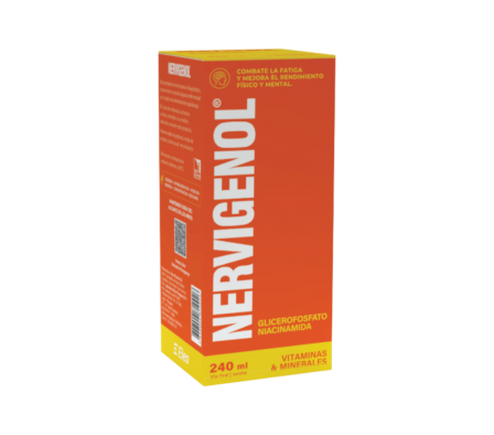 NERVIGENOL 10MG JARAB FRASCO X 240ML