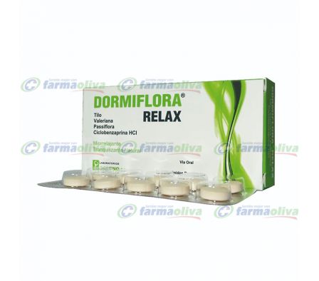 DORMIFLORA RELAX CAJA X 20 COMPRIMIDOS
