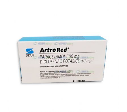 ARTRO RED 500MG CO-RV CAJA X 20